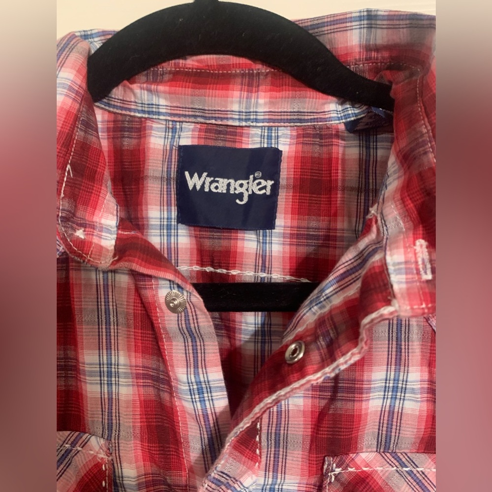 Wrangler Short sleeve snap shirt